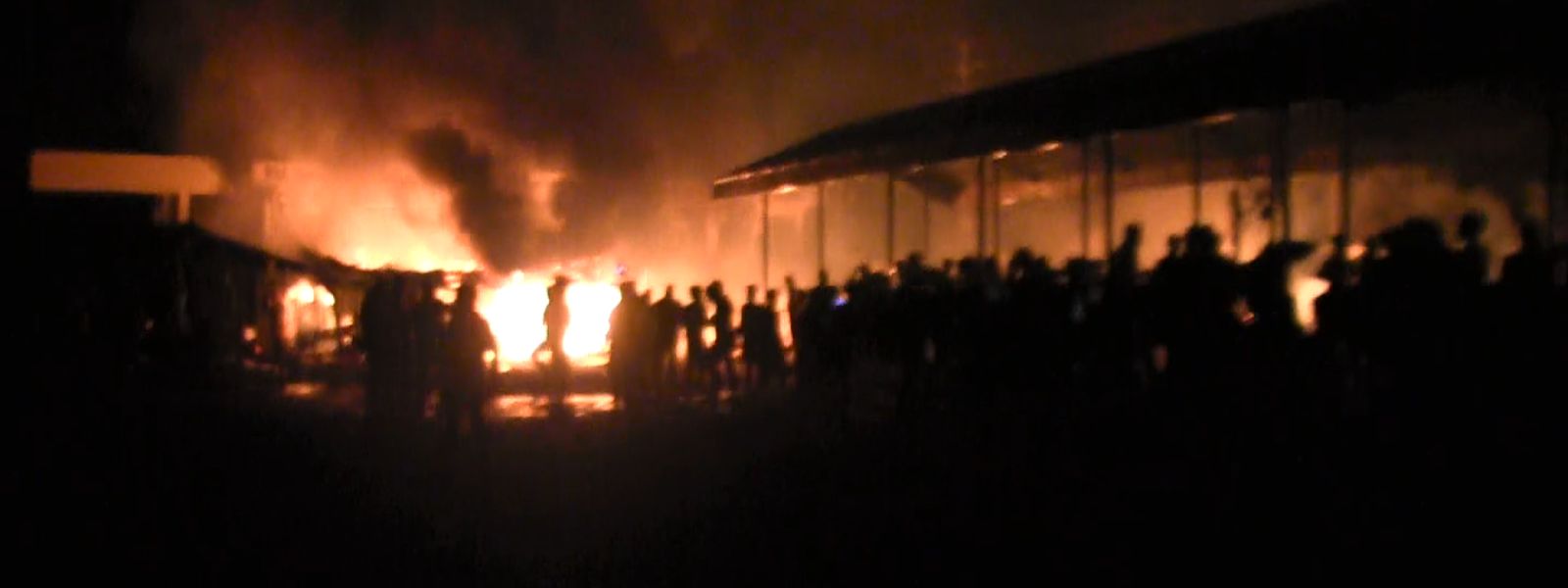 Fire destroys around 30 shops in Mawanella town